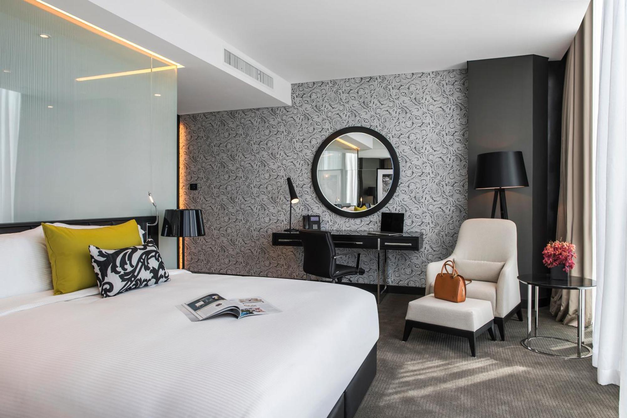 Habitación con vistas a la ciudad - 1 cama extragrande - Planta alta