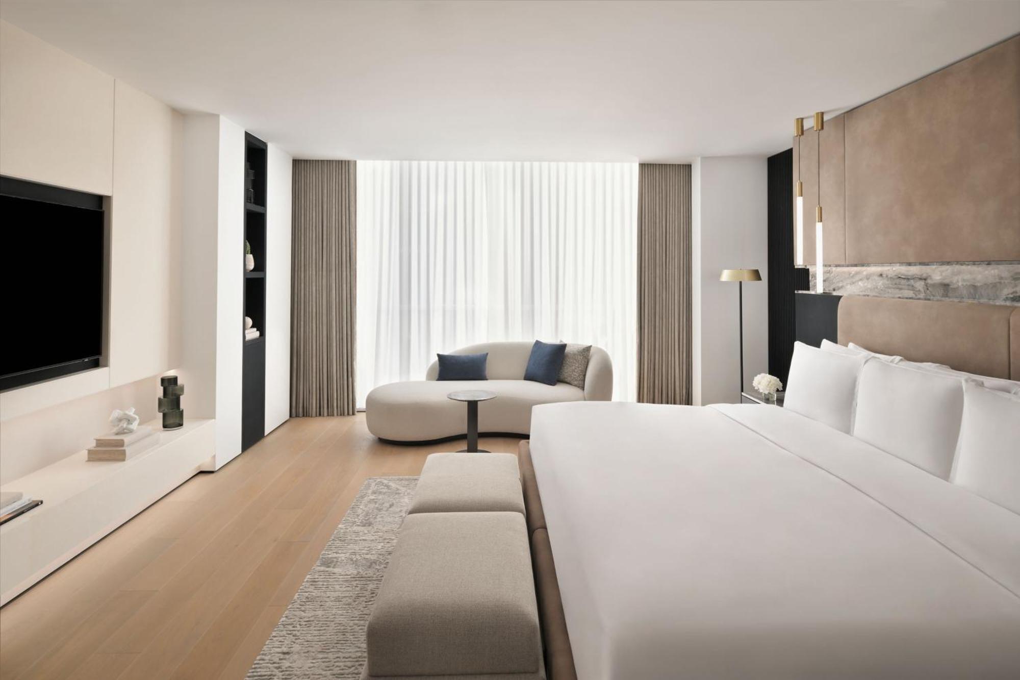 Suite Presidencial, 1 cama extragrande, acceso al club lounge, vistas al horizonte urbano