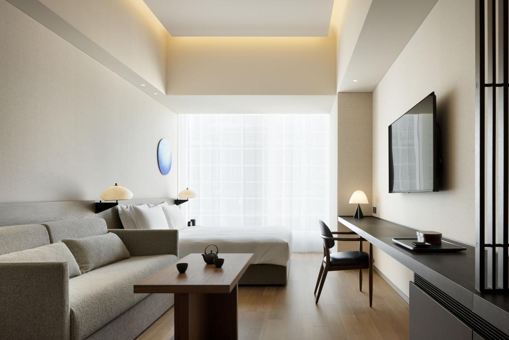 Habitación Deluxe con 1 cama extragrande y sofá cama
