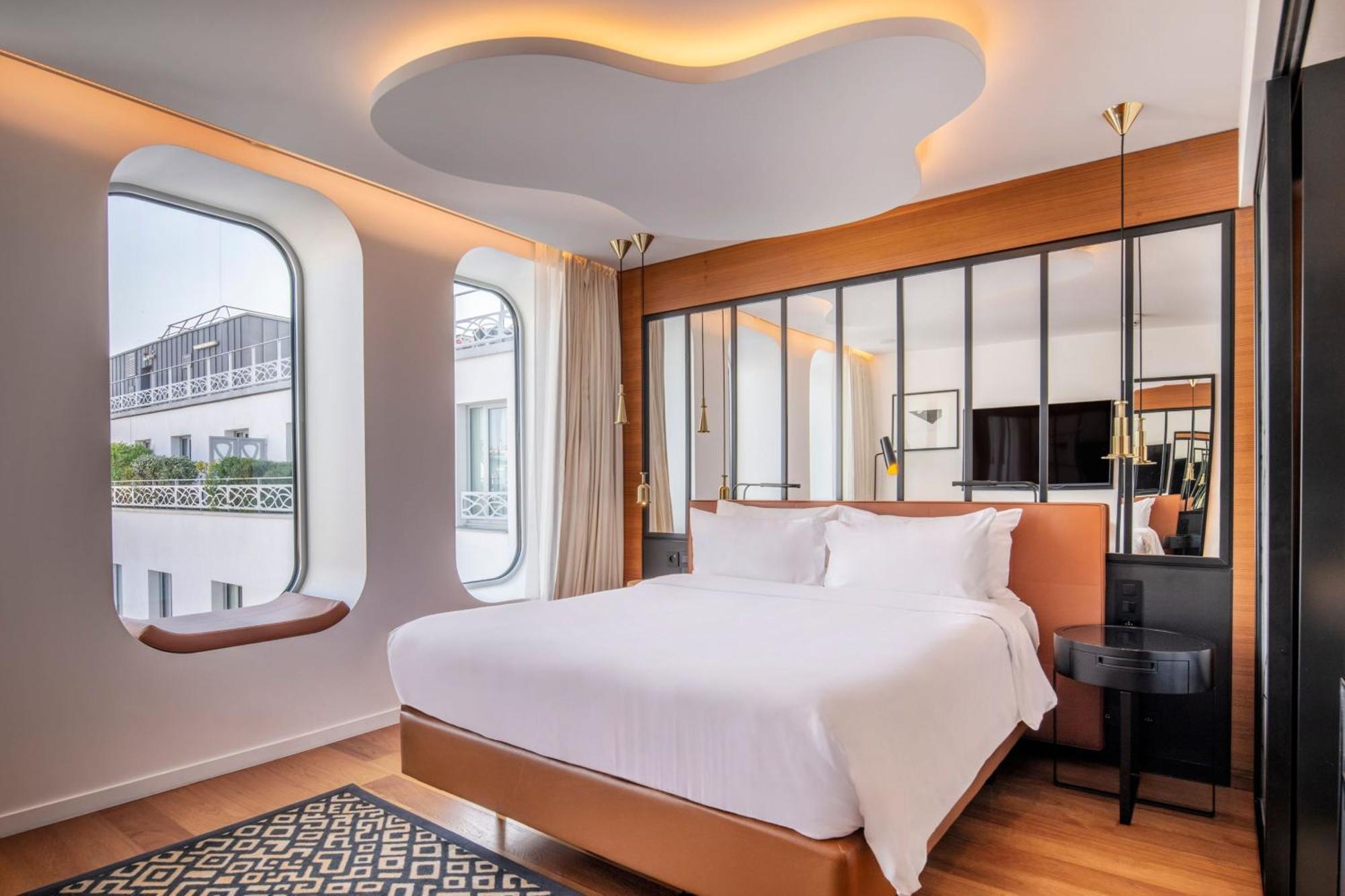 Habitación Bobo con vistas al jardín o a la ciudad