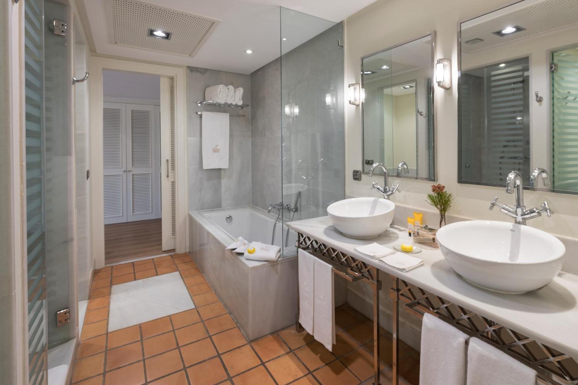 Suite Junior con vistas al jardín (2 adultos + 2 niños)