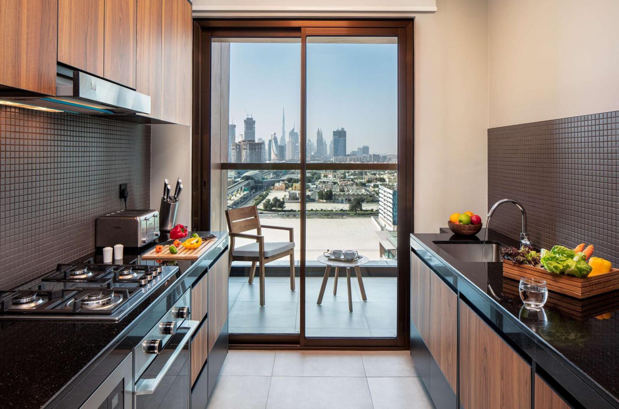 Apartamento de 1 dormitorio con vistas al Burj Khalifa