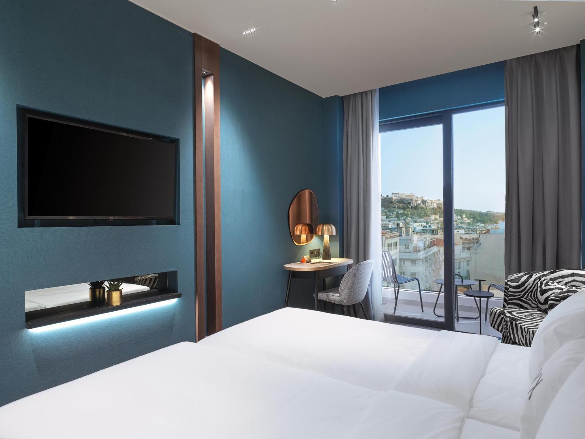 Habitación Deluxe Acrópolis con acceso al salón