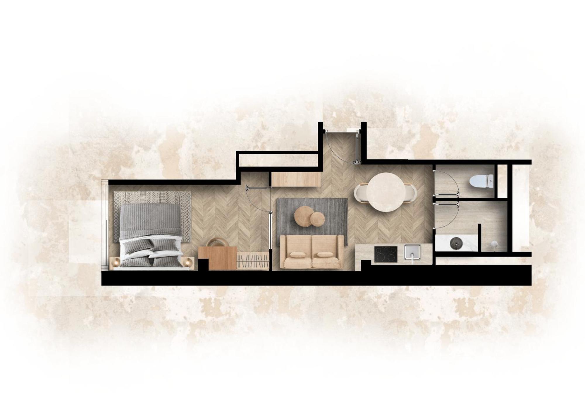Apartamento con vistas a la ciudad