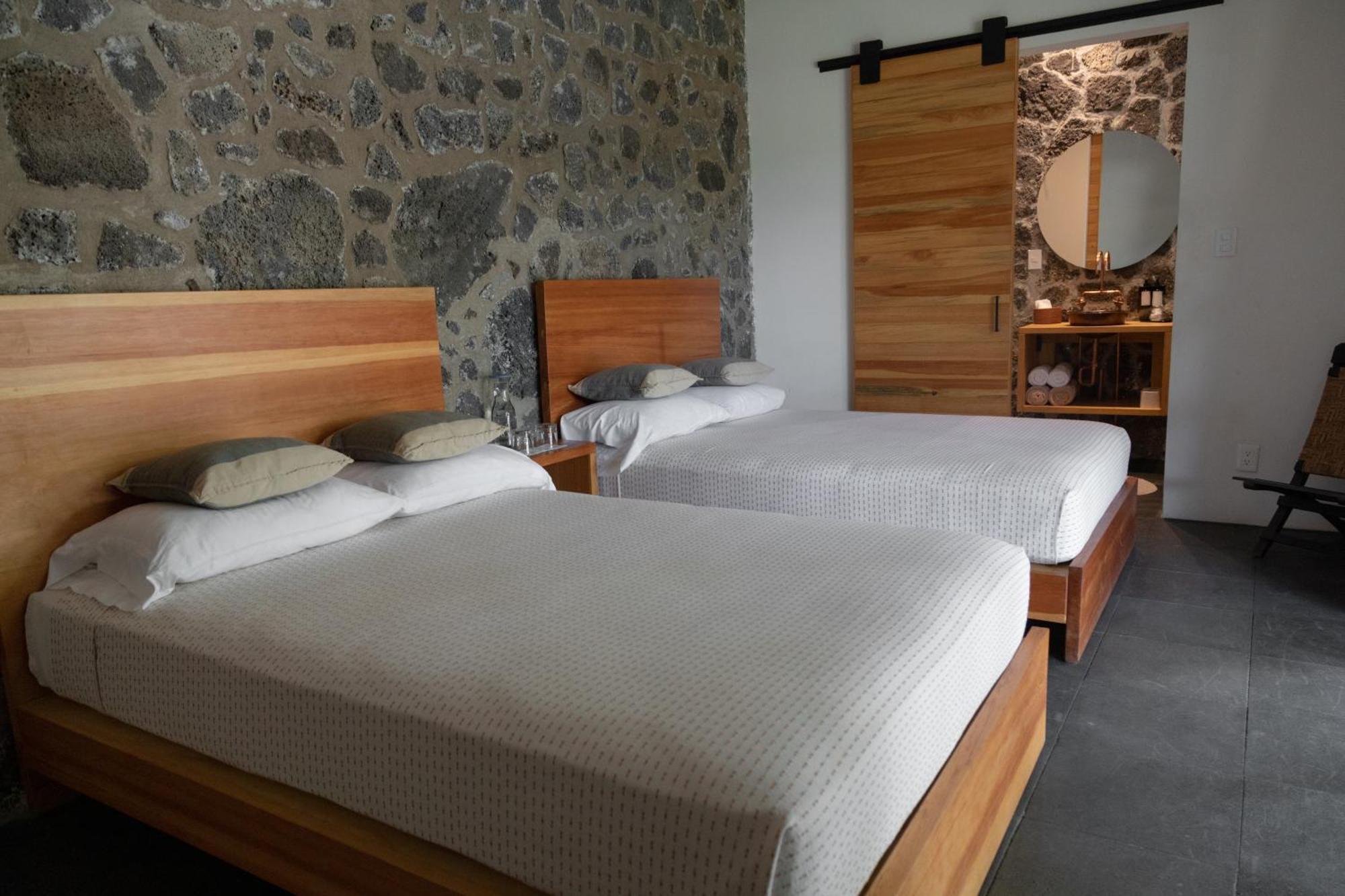 Habitación Cuádruple - vistas al jardín