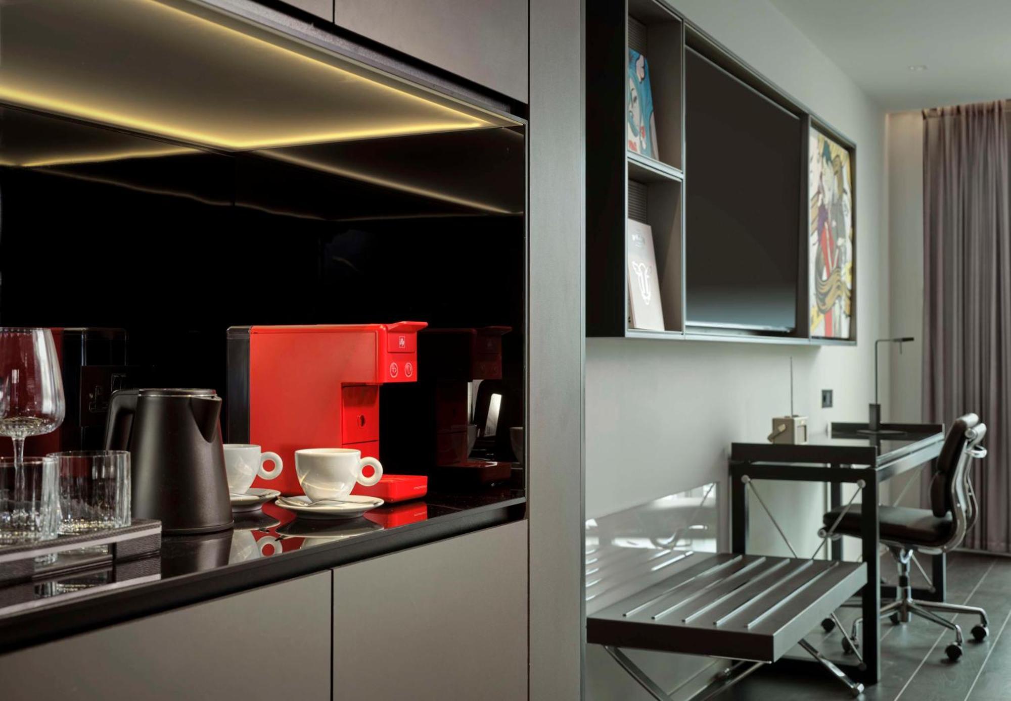 Suite de 1 dormitorio con vistas al perfil urbano - Cama extragrande
