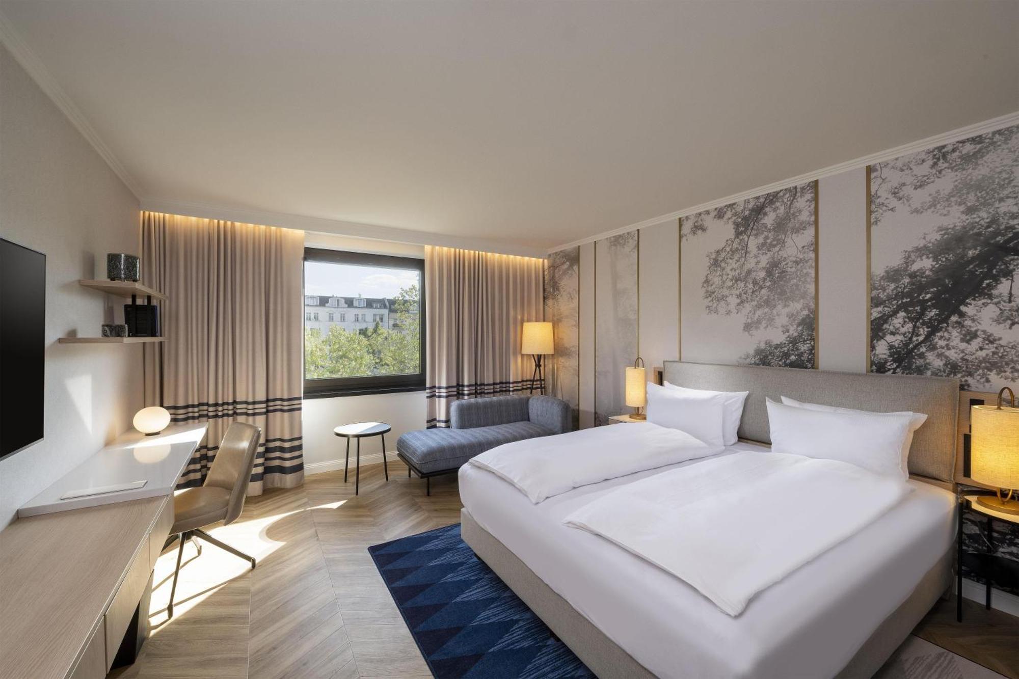 Habitación Doble con vistas al parque - 1 cama doble grande
