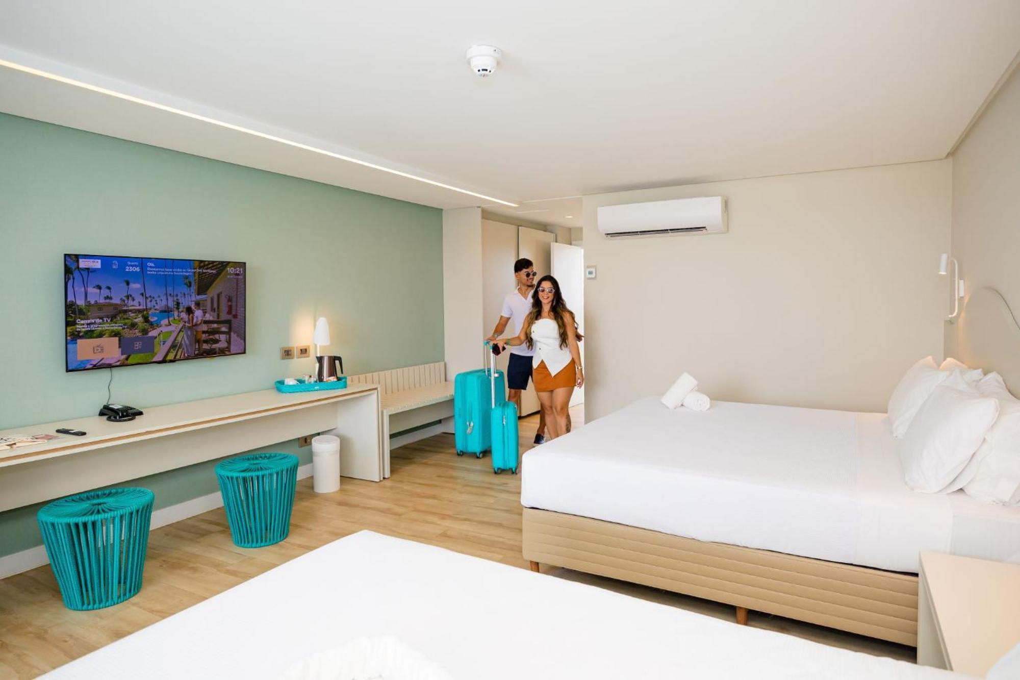 Habitación doble Deluxe con sofá cama