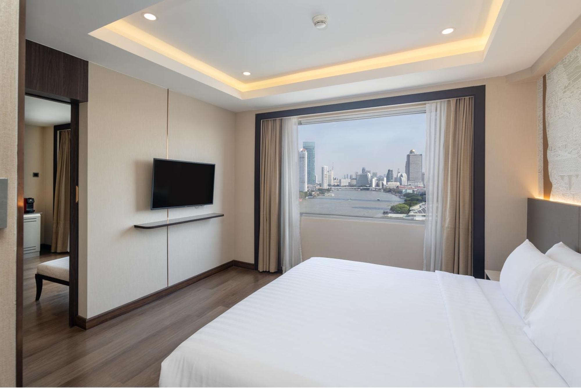 Suite con balcón y vistas al río - 1 cama extragrande