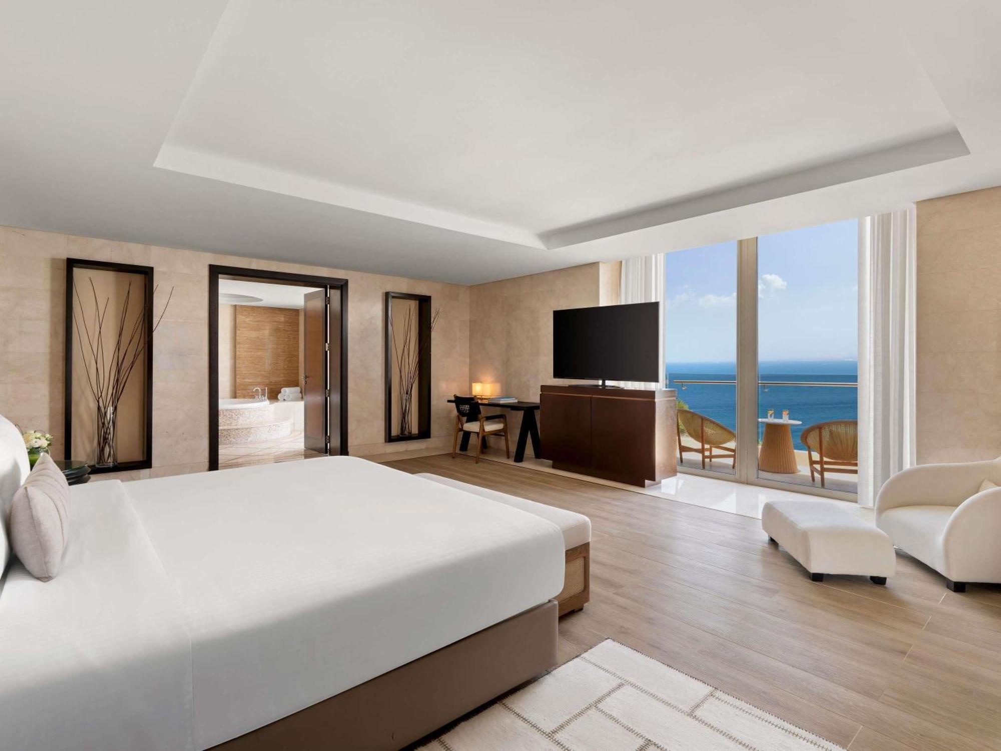 Suite con vistas panorámicas al mar - cama extragrande