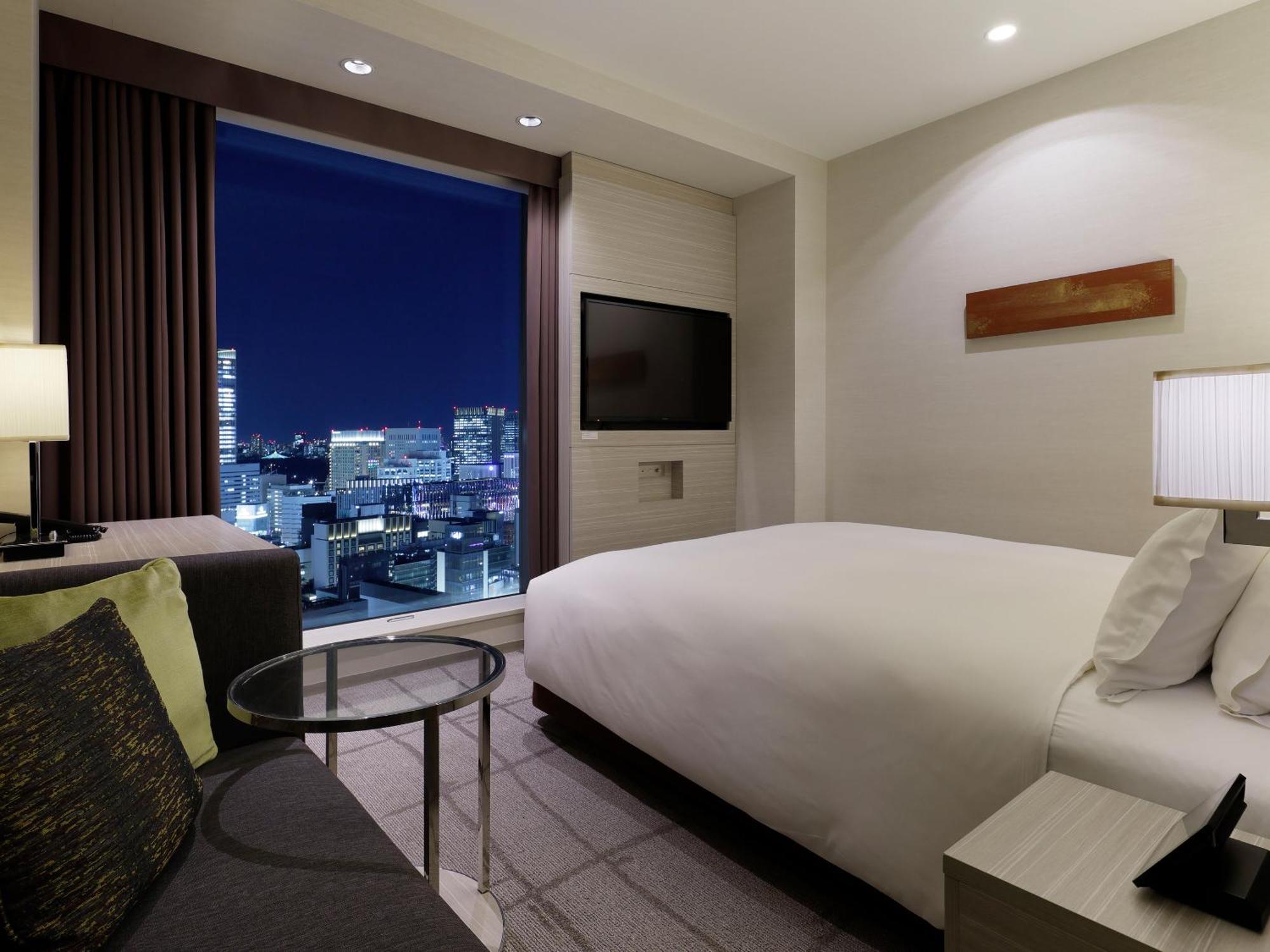 Habitación Superior con vistas a la Torre de Tokio desde la bañera - 1 cama grande - Fumadores