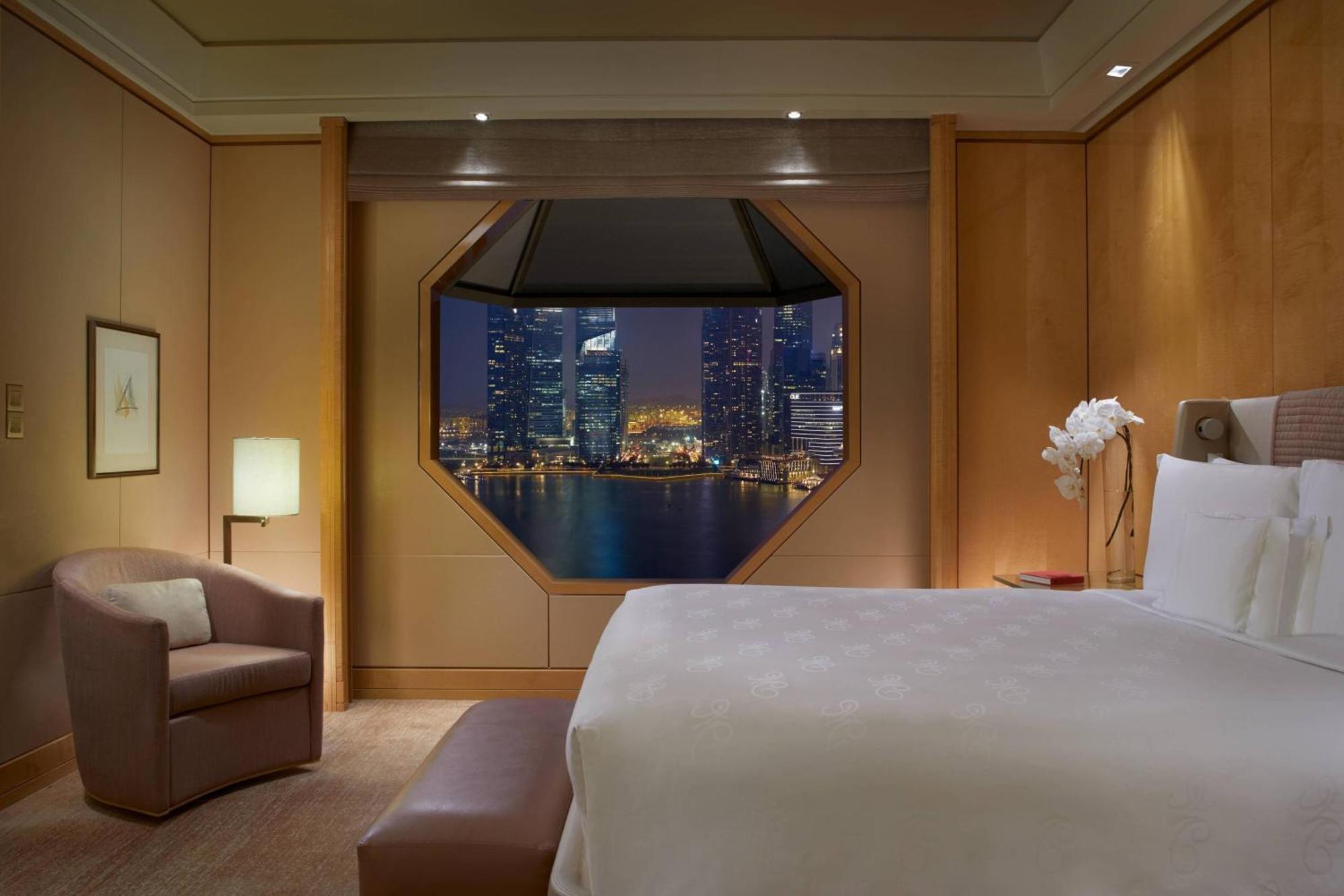 Suite Deluxe con vistas a Marina Bay - 1 cama extragrande