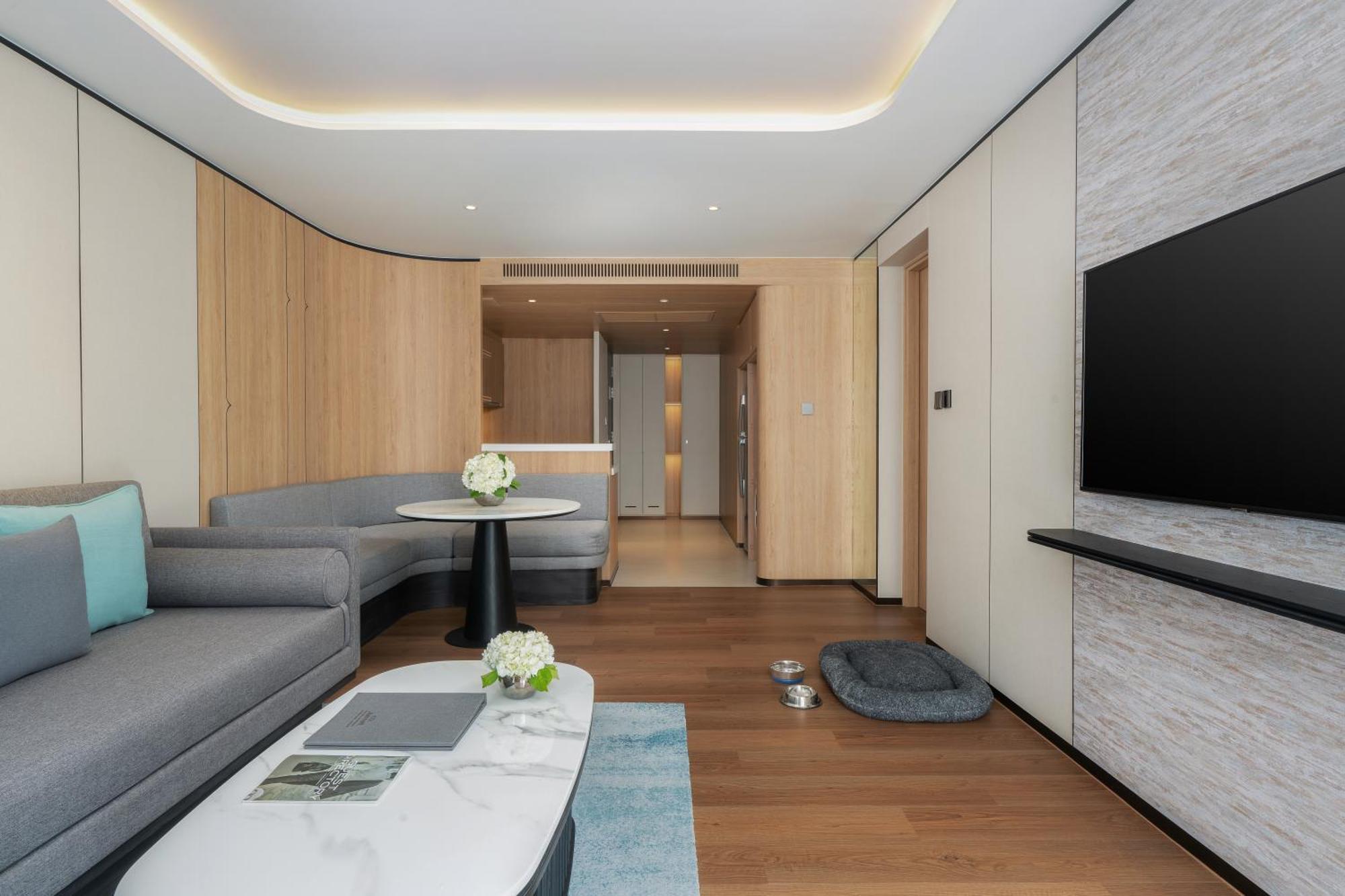Suite de 1 dormitorio con vistas a la ciudad - 1 cama grande