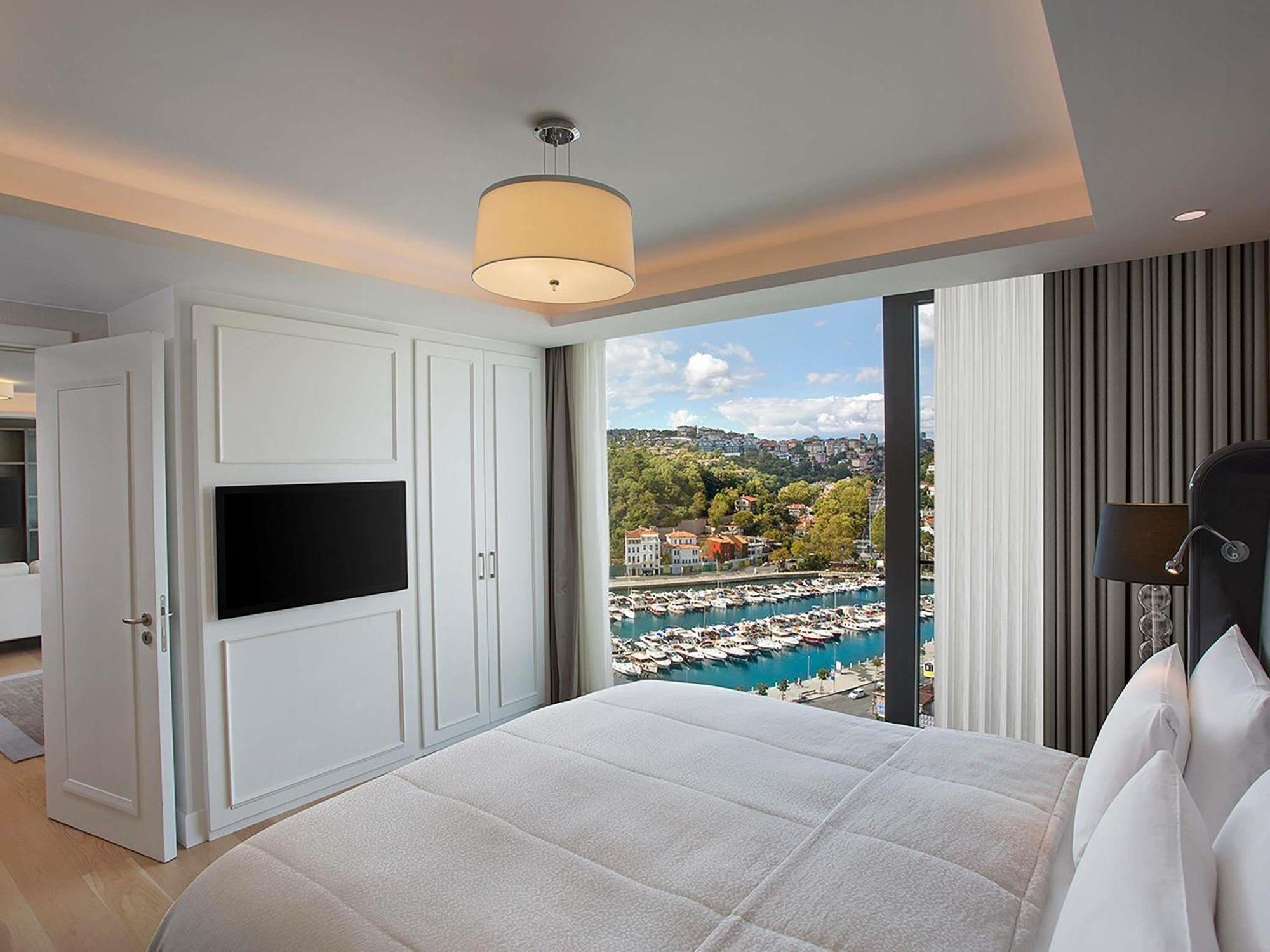 Alojamiento de 1 dormitorio con vistas al puerto deportivo