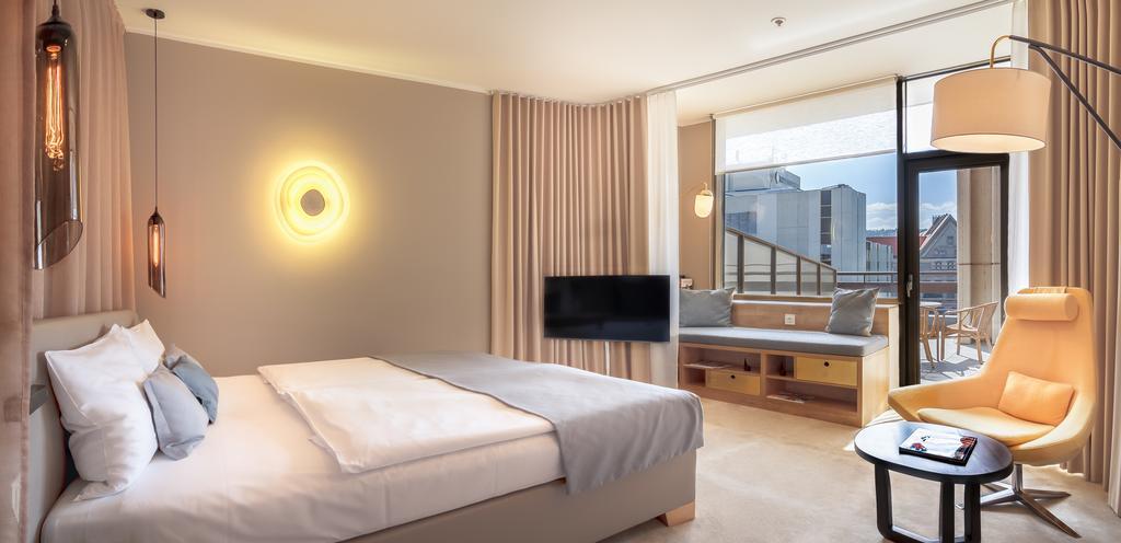 Habitación Doble Deluxe con vistas al castillo y terraza - 1 o 2 camas