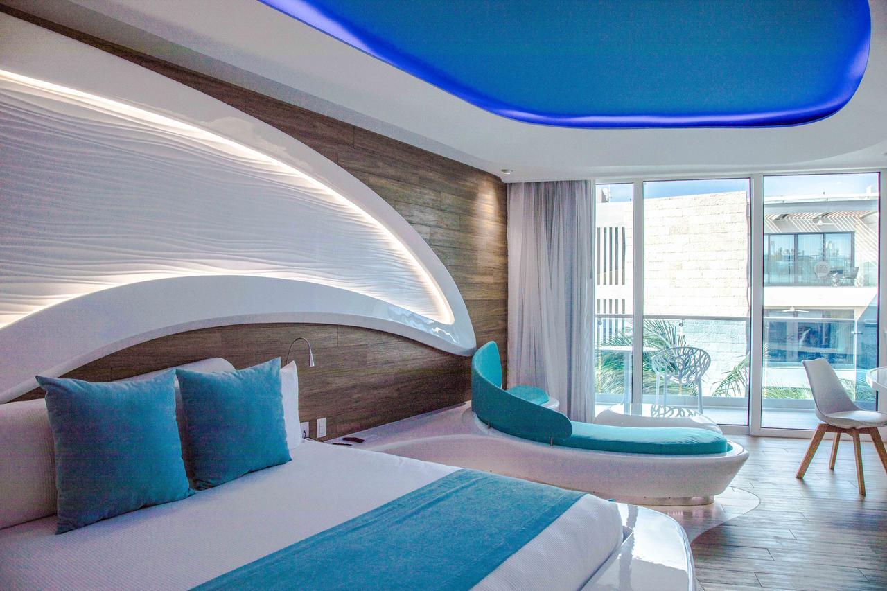 Alojamiento con vistas parciales al océano - 1 cama extragrande