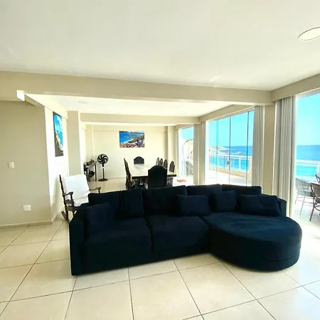 Cobertura Com Piscina Praia Grande Vista Mar-2