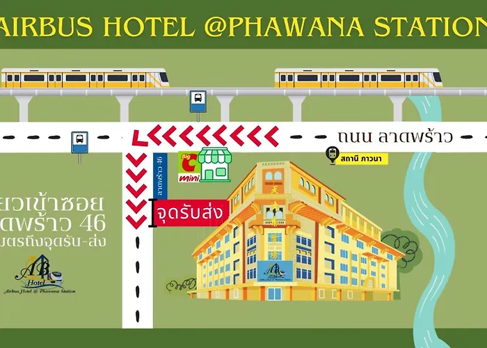 Airbus Hotel At Phawana Station Bangkok